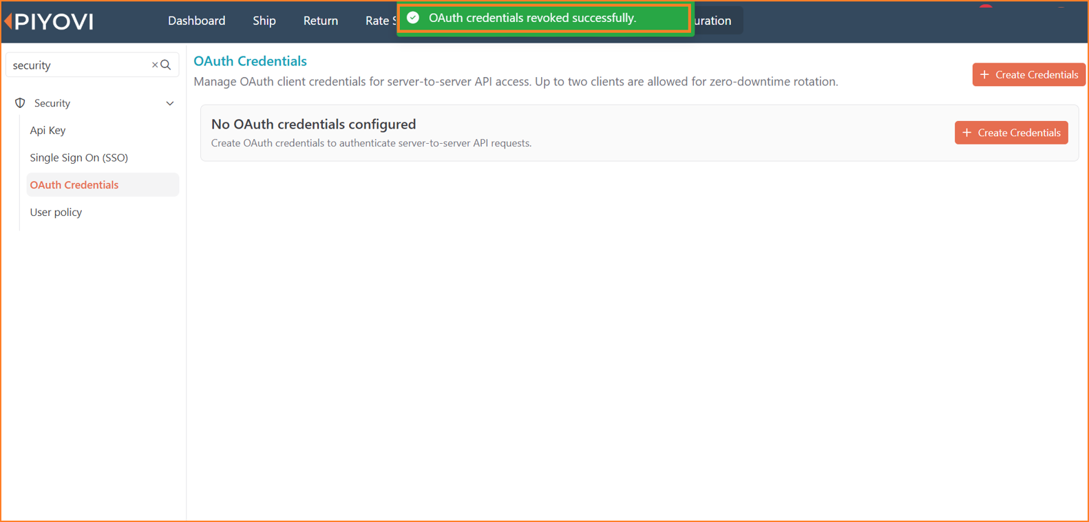 Revoke success confirmation with OAuth Credentials page cleared.png